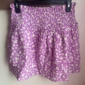 NWT Heyson lilac floral print skirt.